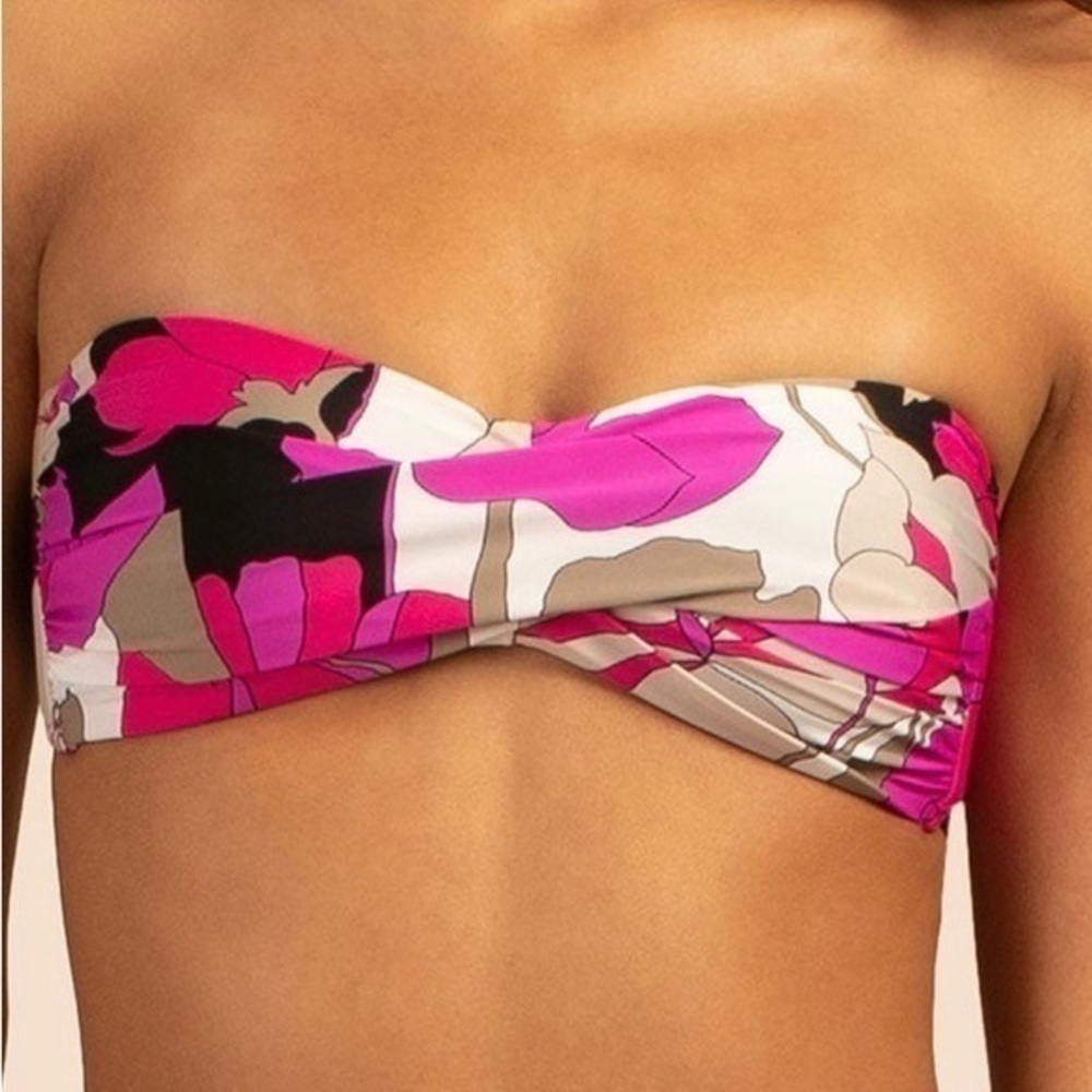 Trina Turk Lynx‎ Bandeau Bikini Top
